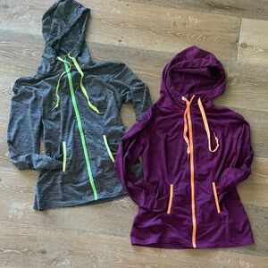 Bundle of Two Zip-up Hoodies